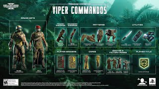 The New Patch amp Viper Commandos Warbond Is LIVE  Helldivers II 2 [upl. by Churchill]