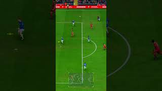 An OUTRAGEOUS volley from Gakpo gives Liverpool the lead over Everton shorts fc25 liverpool [upl. by Ehsom42]