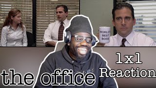 Michael Scott Is A Lot  The Office 1x1 Pilot  REACTION  FIRST TIME WATCHING [upl. by Suisyola533]