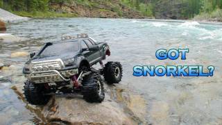 RC ADVENTURES  SCALE RC TRUCKS  5  WATERPROOF  UNDER WATER RC TRUCK  CUSTOM TAMIYA TUNDRA [upl. by Ahselef501]