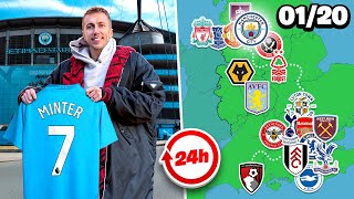 CAN YOU VISIT EVERY PREMIER LEAGUE STADIUM IN 24 HOURS [upl. by Errot513]