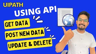 API  UiPath API Automation  Get Create Update and Delete Request Methods [upl. by Cantone]