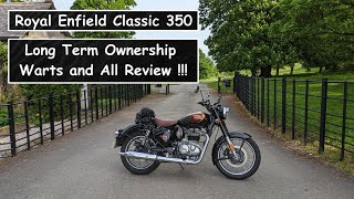 Royal Enfield Classic 350  Owners Honest Review [upl. by Haisa]