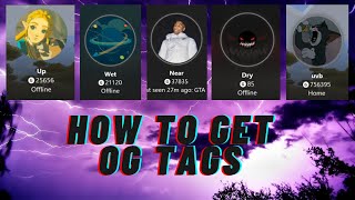 How To Get OG Gamertags [upl. by Sardse]