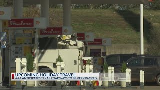 Texas holiday travel starts ahead of Thanksgiving [upl. by Quin]