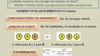 Análisis Combinatorio 1 [upl. by Landau]