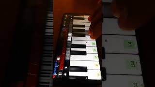 Naan Pogiren Mele Mele Song Piano  Bgm Tamizha [upl. by Lachish]