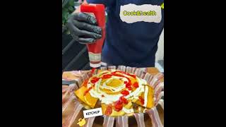 Kimma cheese pizza patato pratha youtubeshorts health viralvideo reels youtube recipe shorts [upl. by Intosh784]