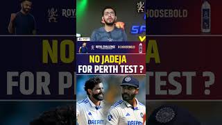 NO RAVINDRA JADEJA FOR PERTH TEST [upl. by Nirtak244]