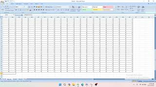 5point Likert scale Questionnaire survey Reliability test in Excel using Cronbachs alpha equation [upl. by Gerri]