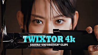 SAKURA quotUNFORGIVENquot 4K TWIXTOR CLIPS [upl. by Otilrac]