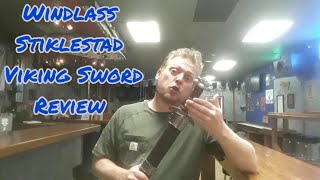 Windlass Stiklestad Viking Sword Review [upl. by Nanreh949]