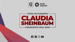 EnVivoAhora  Toma de posesión Claudia Sheinbaum presidenta 20242030 [upl. by Nollid237]