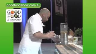 Recipe Egg and Lemon Soup with George Calombaris and Gary Mehigan [upl. by Moreville]