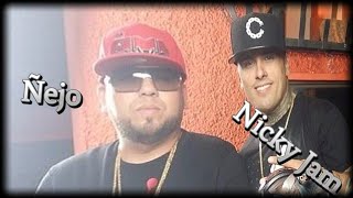 Ñejo  Nicky Jam  AJ  Me Enamore De Una Prepago  Regueton [upl. by Jacquetta]