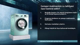 Siemens Çamaşır Makinesi Su Tahliyesi [upl. by Araec903]