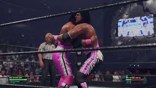 WWE 2k24 Bret Hart Vs Bret Hart 92 [upl. by Ennaeirb511]