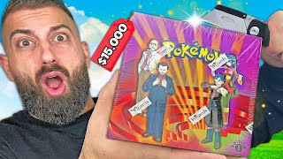 Opening a 15000 Vintage Pokemon Cards Box [upl. by Kant317]