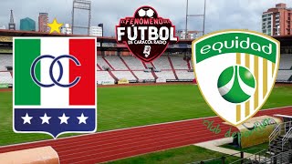 ONCE CALDAS VS EQUIDAD EN VIVO  FECHA 3  LIGA I 2024 Directo y Sin Barrera [upl. by Neeruam]