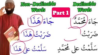 الإعراب والبناء Declension amp Nondeclension  Durusul Lughatil Arabiyyah  Book 3  Lesson 1 Part 1 [upl. by Lilith263]