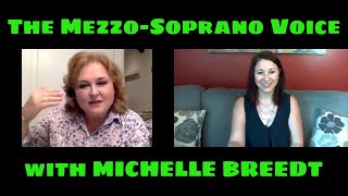 The MEZZOSOPRANO VOICE Part 1 with MICHELLE BREEDT Characteristics Classification Repertoire [upl. by Norat]