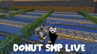 DONUT SMP Building LARGE KELP Farm and RATING BASES  500k  skelli spawner for best Base [upl. by Agnot]