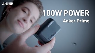 Charge Your Phone Tablet and Notebook—Anker Prime 100W GaN Wall Charger [upl. by Adyht631]