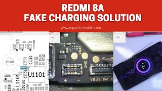 Redmi 8a Fake Charging  Charging Symbol showing but percentage not increasing [upl. by Tolmach963]