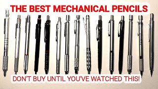 15 Best Mechanical Pencils Reviewed Rotring Pentel Ohto Graphgear Staedtler [upl. by Firahs]