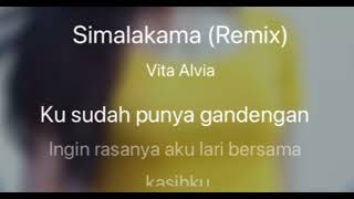 Simalakama  Vita Alvia Karaoke [upl. by Hanafee432]