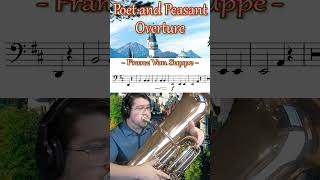 Poet and Peasant Overture Part 1 Intro  Franz Von Suppe tuba brass orchestra [upl. by Ernst]