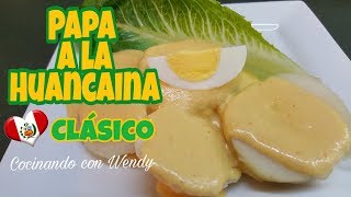 Receta Papa A La Huancaina Tradicional Con Coccion De Papa Y Al Detalle [upl. by Layton]