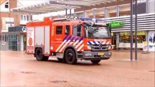 P1 Brandweer Ouderkerk AD Amstel ODK naar OMS winkelcentrum Amstelveen [upl. by Las]