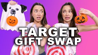 Target Gift Swap Challenge Fall Shopping Merrell Twins [upl. by Eiramalegna]