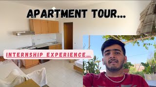 Apartment Tour  Internship Experience in 5 Star Hotel Greece 🇬🇷 [upl. by Julis]