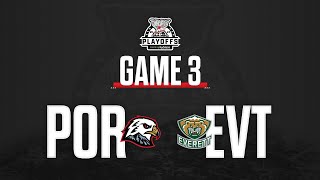 Winterhawks at Silvertips Game 3  2024 WHL Playoffs Highlights [upl. by Whitehouse]