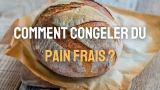 Comment congeler le pain frais [upl. by Garwood]