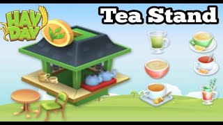 Hay Day Machines  Tea Stand Guide [upl. by Konyn84]