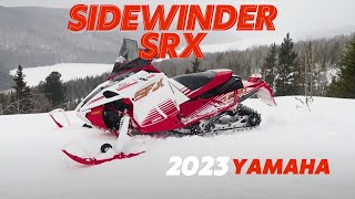 Essai complet de la motoneige Yamaha Sidewinder SRX LE [upl. by Anerac]