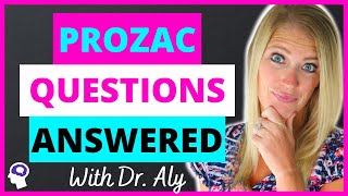 PSYCHIATRIST Answers 5 s About Prozac Fluoxetine  Dr Aly [upl. by Fionnula]