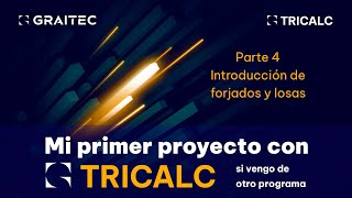 Mi primer proyecto con Tricalc si vengo de otro programa  Lección 4 [upl. by Airetnohs399]