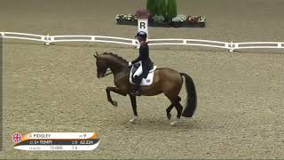 Dressage Disaster Annabella Pidgley Trains With Helgstrand Fiyr Lovsta Future Challenge [upl. by Gwenn]