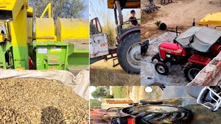 Samrat 4410  Massey Ferguson 245 Tractor video 🌾🌾 [upl. by Parcel]