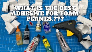 Best adhesive for foam RC planes [upl. by Ahsenal]