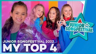 🇳🇱 Junior Songfestival 2022 My Top 4 Netherlands Junior Eurovision 2022 [upl. by Kyriako]