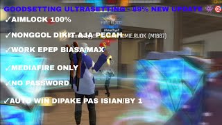 GS ULTRASETTING AIMLOCK BRUTAL  89 NEW UPDATE MADDTEJIIP 👾🎯 [upl. by Mac176]