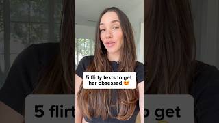 5 flirty texts to get her obsessed… datingadvice datingtips datingcoach [upl. by Memory]