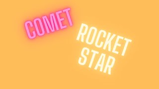 Comet Rocket Star Mister Pyrotec [upl. by Yrroc548]