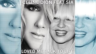 Celine Dion ft Sia  Loved Me Back To Life FANMADE [upl. by Oigroig]