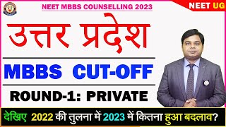 UTTAR PRADESH Result Out 🔥 Private MBBS CutOFF Round1 2023🔥LINK in Description🔥🔥 [upl. by Phionna621]